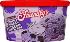 Friendly's Purple Potamus Ice Cream